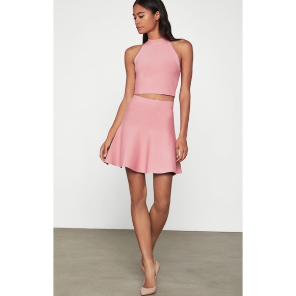 BCBGMaxAzria Dresses & Skirts - BCBG | Ingrid Pink Rose A-Line Pull On Skirt